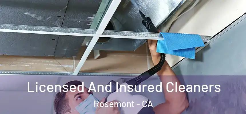 Licensed And Insured Cleaners Rosemont - CA